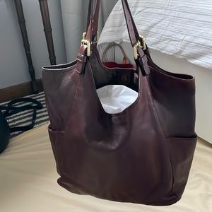 Garnet Hill Hobo leather bag
